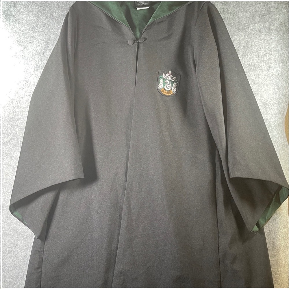 Universal Studios Harry Potter Slytherin Robe XXS Wizarding World Costume Black